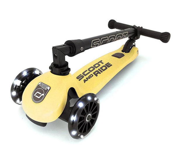 Scoot & Ride Highwaykick 3 LED Hulajnoga Balansowa 3+ Lemon - 580583 - zdjęcie 4